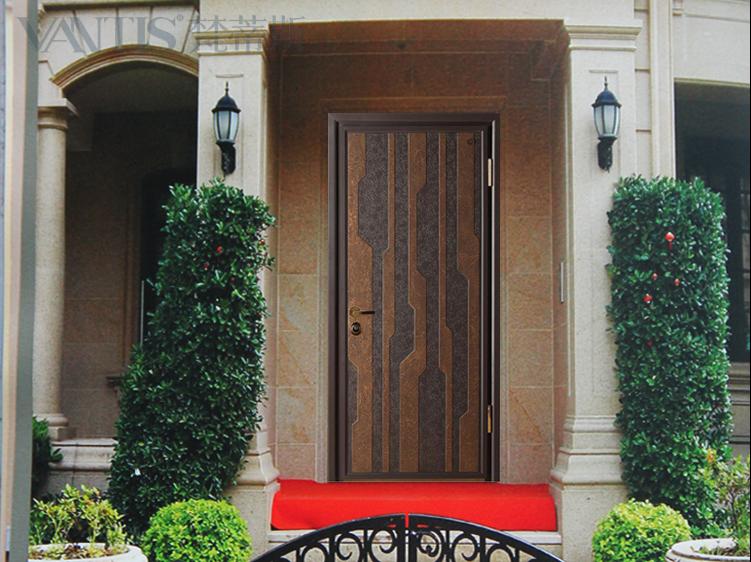 梵蒂斯  铸铝门厂家  专业生产德式装甲铝木门 甲级安全防盗别墅大门 